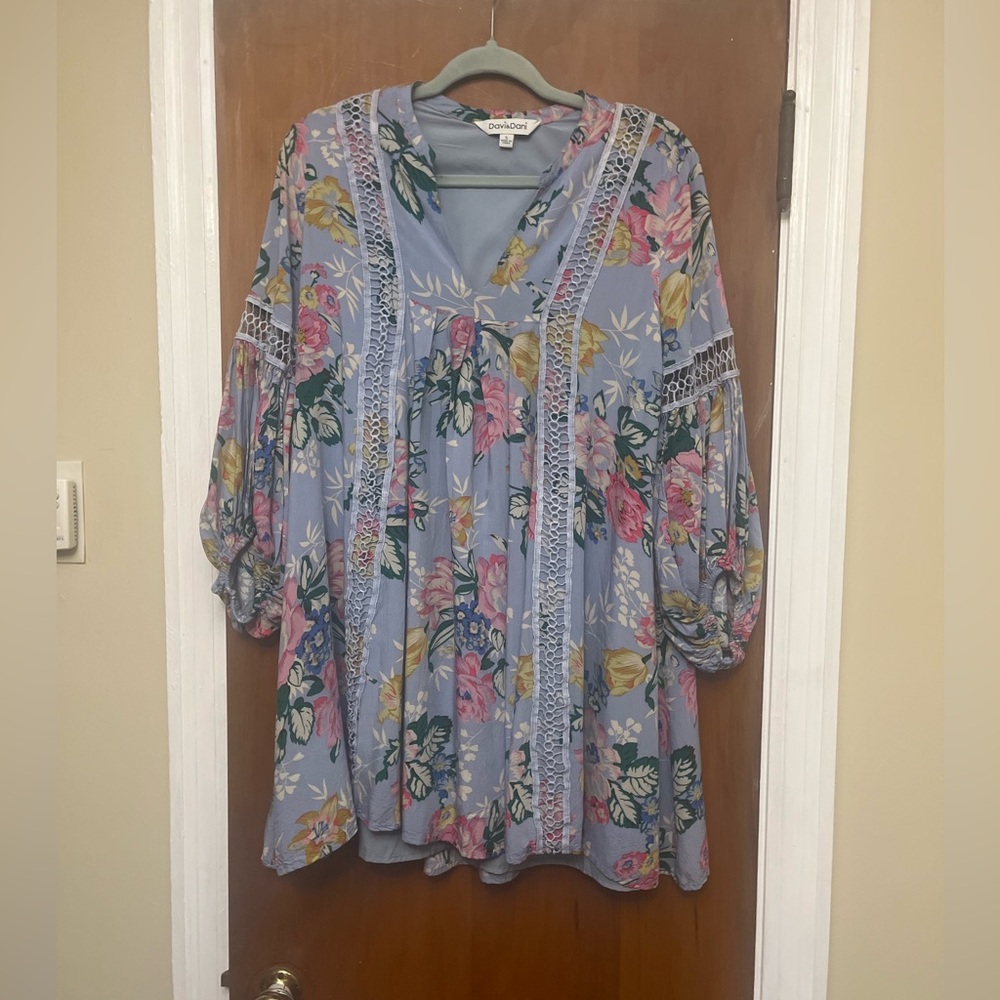Davi & Dani women’s oversized top S
W-3